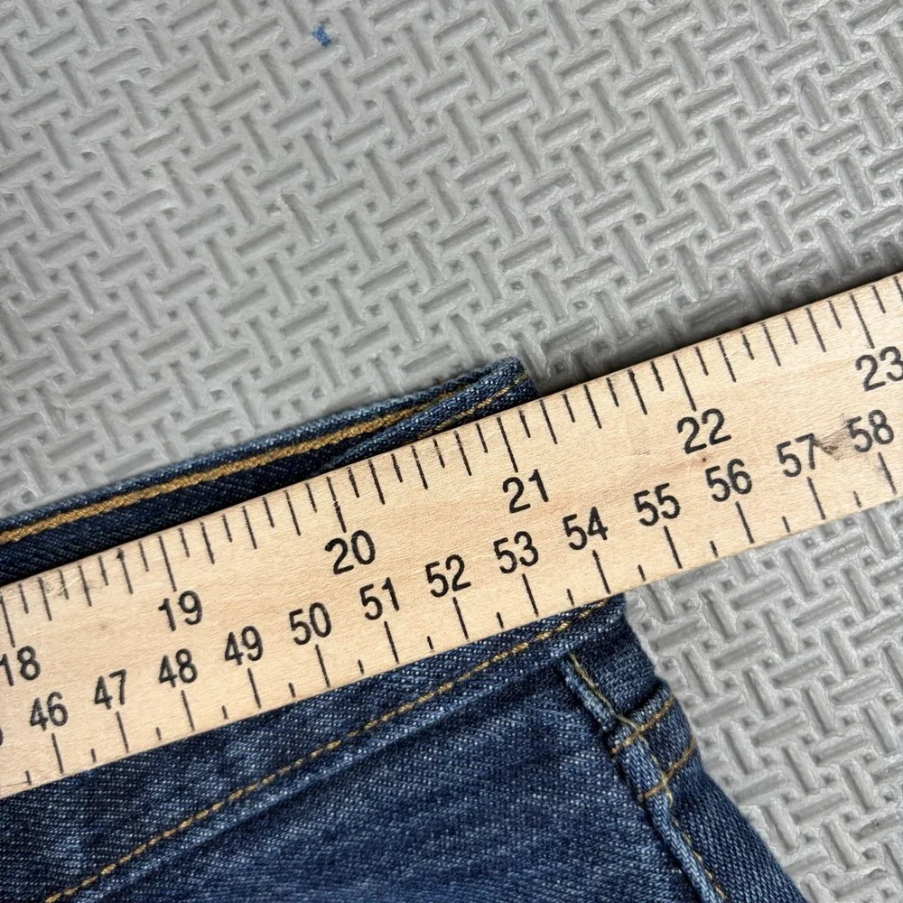Vintage Levi's 501 Jeans Button Fly Straight Leg Medium Wash Denim 42x30 EUC